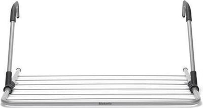 Étendoir suspendu Brabantia - étendoir à linge pliable - 4,5 m - gris métallisé