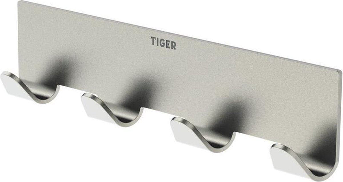 Tiger rack basic - crochet à serviette - acier inoxydable brossé