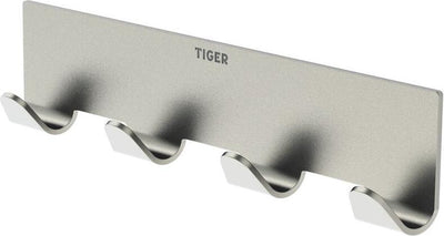 Tiger rack basic - crochet à serviette - acier inoxydable brossé