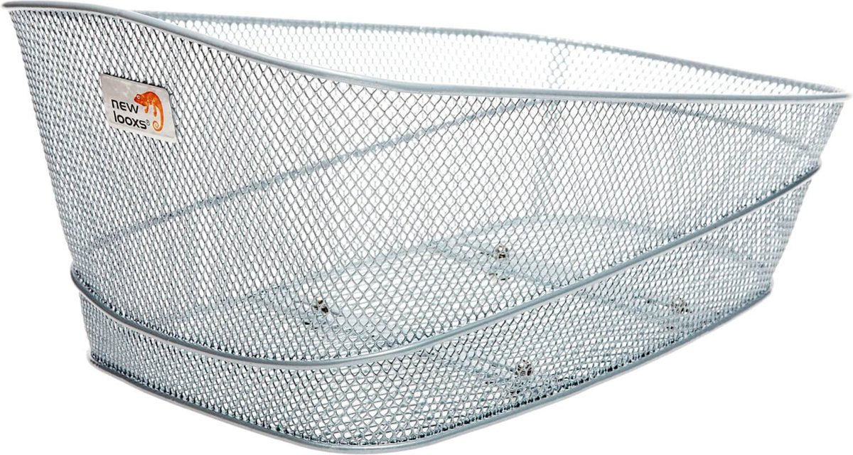 New Looxs panier Stresa acier 22L argent 42x33x20cm