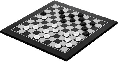 Jeu de dames d'échecs Philos - plateau de jeu en bois champs 40 mm - à partir de 6 ans