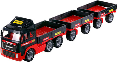Toys Cavallino Toys Cavallino Mammoet avec double remorque, échelle 1:16