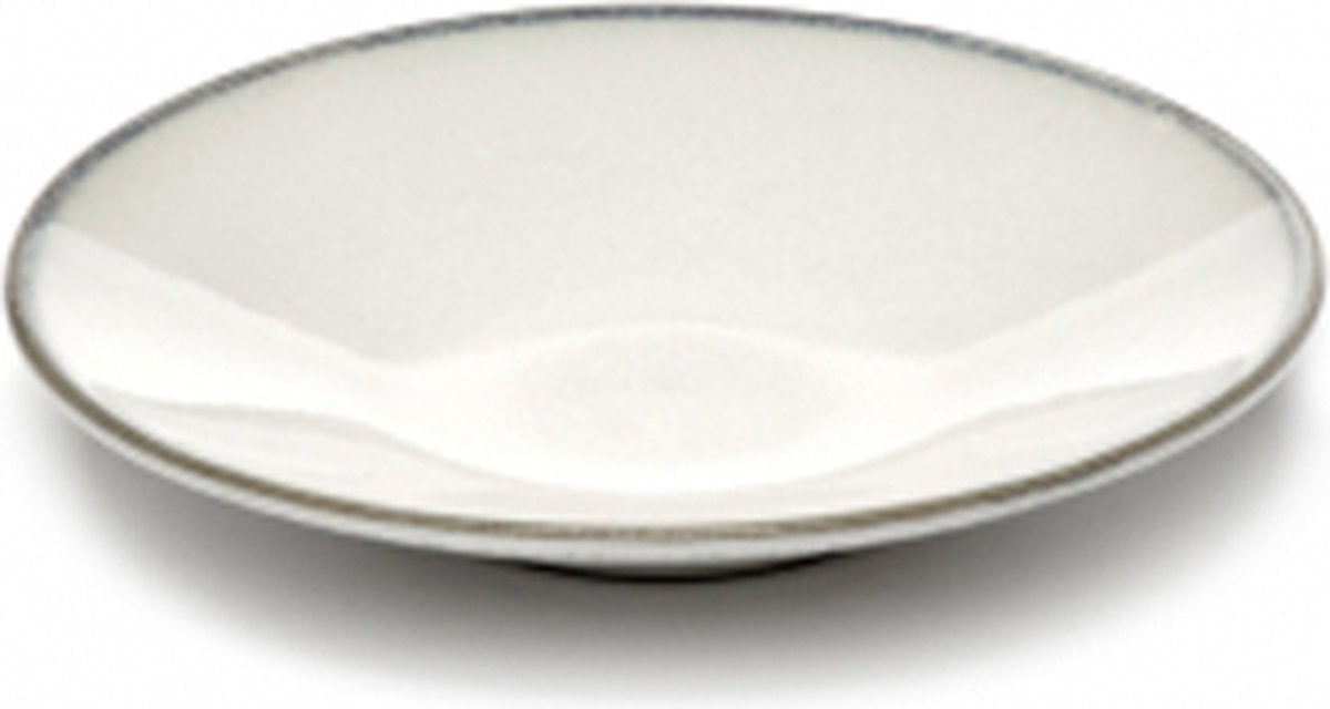 Serax - sergio herman inku - soucoupe à cappuccino - blanc - 14 ø - 4 pièces