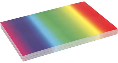 Papier arc-en-ciel Creativ company, a4, feuille 210x297 mm, 180 gr, 100 feuilles 1 boîte