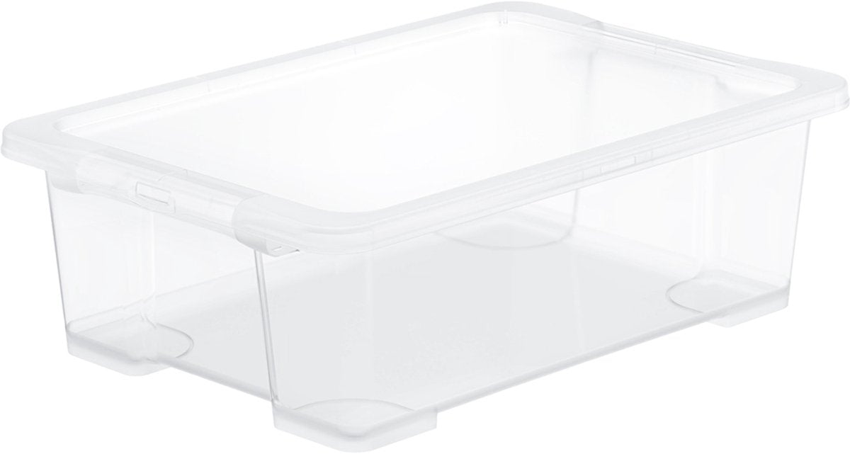 Boîte de rangement Rotho Core Basic - lot de 4 - empilable - 30 litres