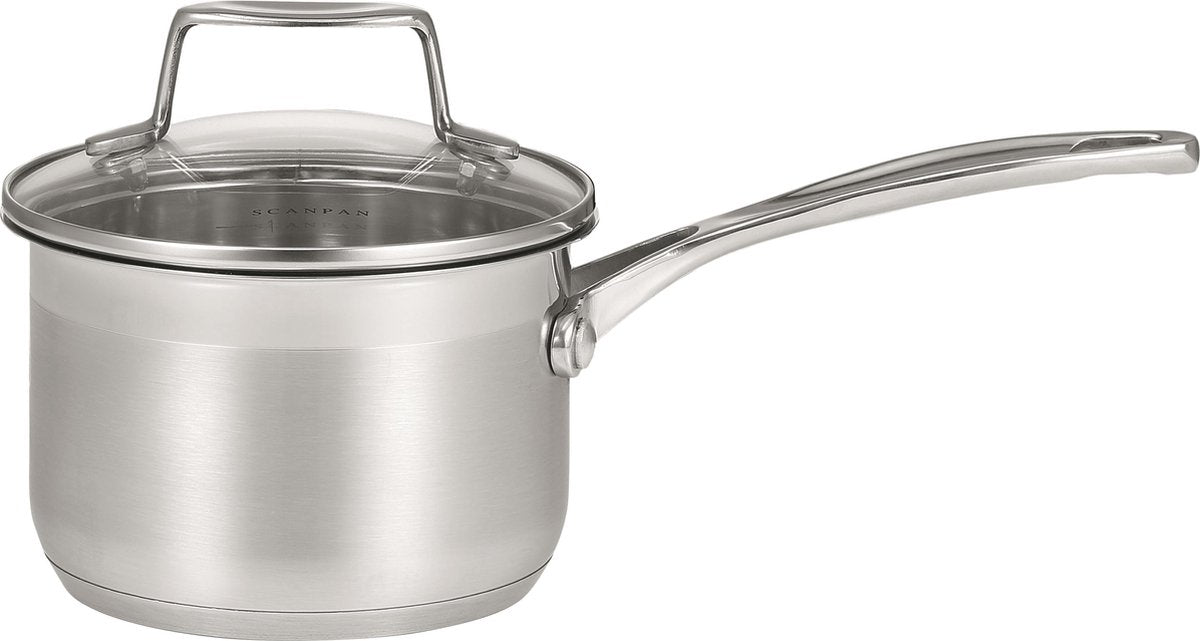 Casserole à impact Scanpan 14 cm avec couvercle en verre