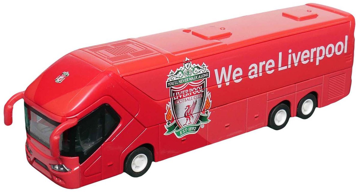 Bus d'équipe du Liverpool FC