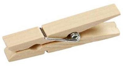 Pinces à linge Creativ company, l: 48 mm, l: 6 mm, 50 pièces 1 boîte
