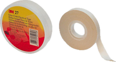 Ruban adhésif mmm 3m scotch 27, tissu fibre de verre, blanc, (lxl) 20mx12mm