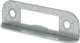 Gâche d'angle Nemef - arrondie - 80 x 24 x 12 mm (lxlxh avec lèvre) - acier galvanisé - hp1256