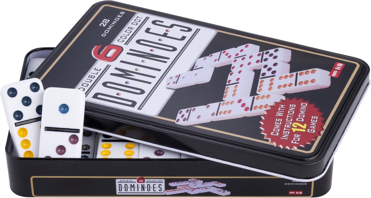 Domino Engelhart double, boîte de 6 po