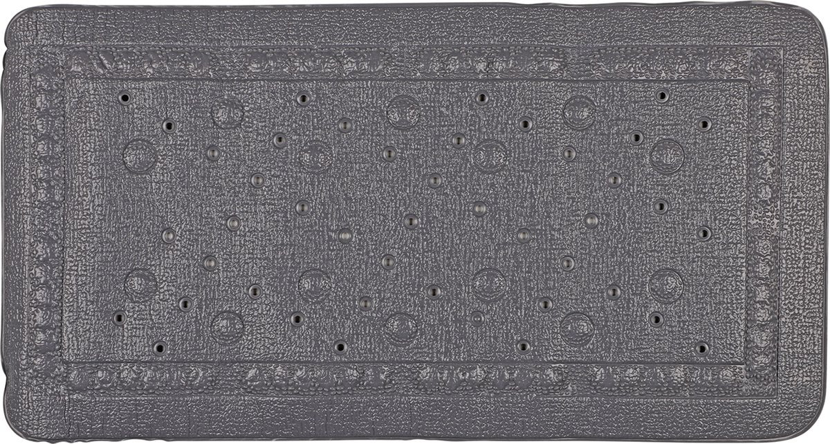 Tapis de bain antidérapant Differnz tutus 68x36cm anthracite