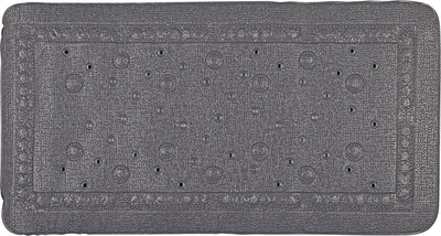 Tapis de bain antidérapant Differnz tutus 68x36cm anthracite