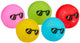 Eddy Toys boules d'éponge à eau - lot de 3 - balle de jeu douce - assorties