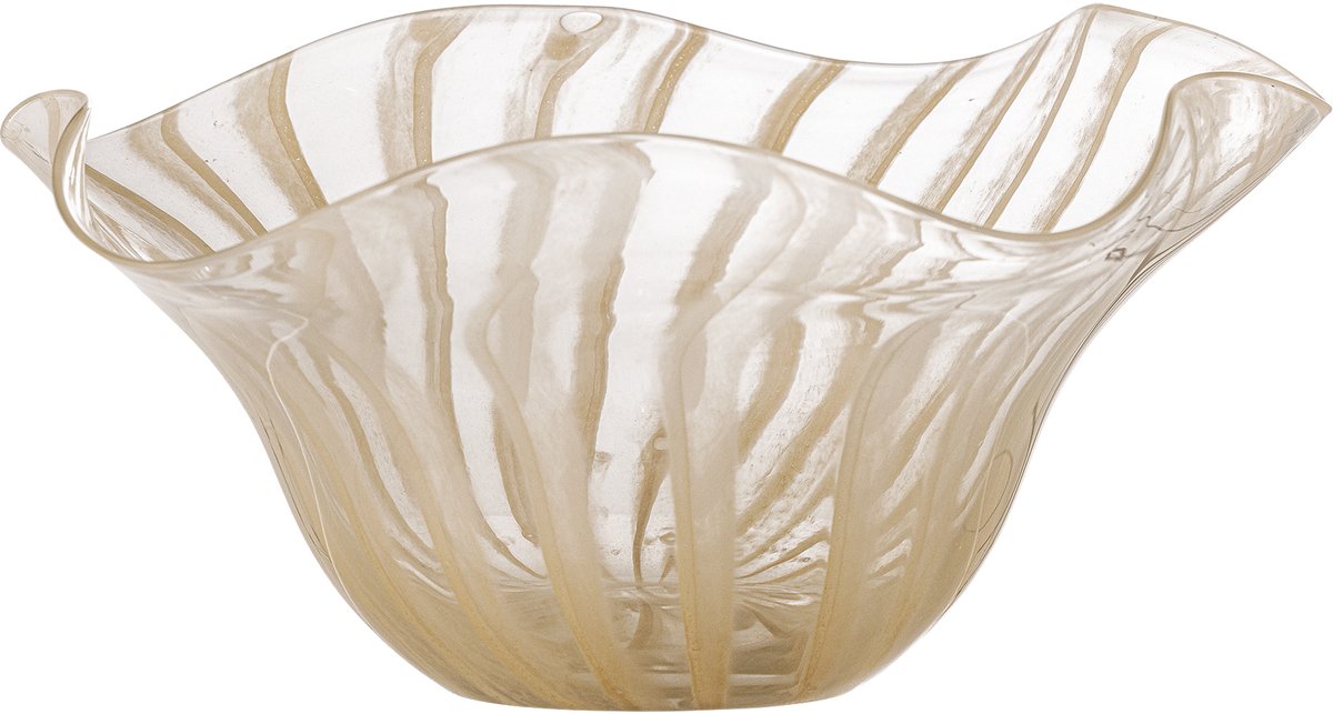 Bloomingville bol imri - rose - verre