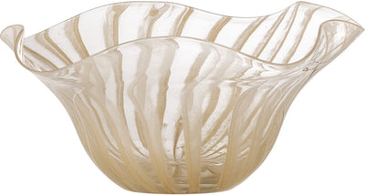 Bloomingville bol imri - rose - verre
