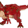 Bandai - nanoblock - figurine de dinosaure - tyrannosaure rex deluxe - figurine en brique 850 pièces - modèle d'assemblage de jeu de construction - kit de construction jouets enfants 12+ adolescents adultes - nbc031