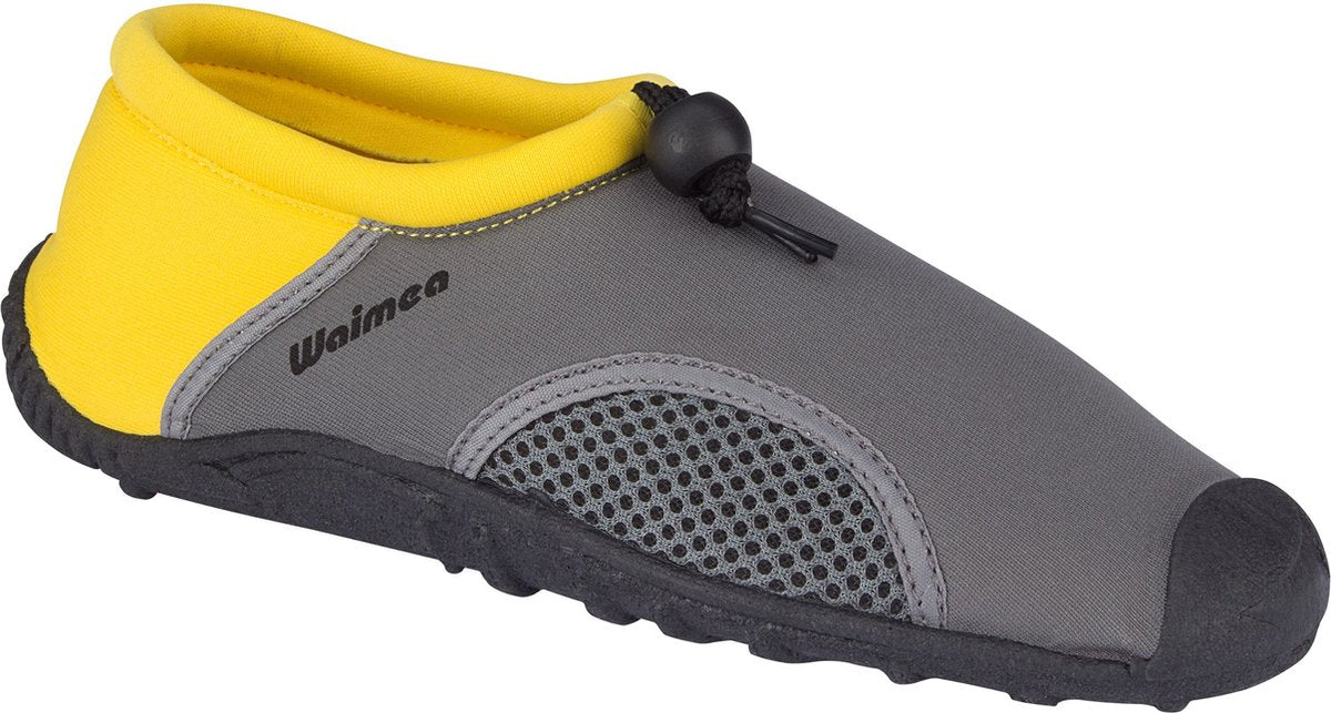 Chaussures aquatiques Waimea - adultes - skip - jaune gris - taille 40