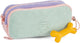 Stones and bones rowan 2.0 - trousse - trousse pour enfant - 3 compartiments - velours côtelé - aqua lavande