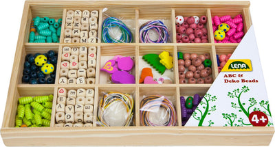 Grande cassette de perles en bois Lena