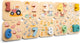 Woet ® ferme de puzzles en bois - apprendre à compter - chiffres 1 à 10 - puzzle avec chiffres et animaux - jouets éducatifs fsc - à partir de 2 ans