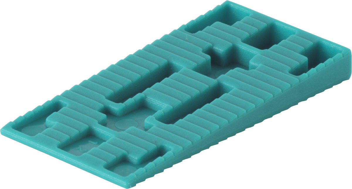 Wolfcraft - 120 cales - cale - plaques de remplissage en plastique - 8648000