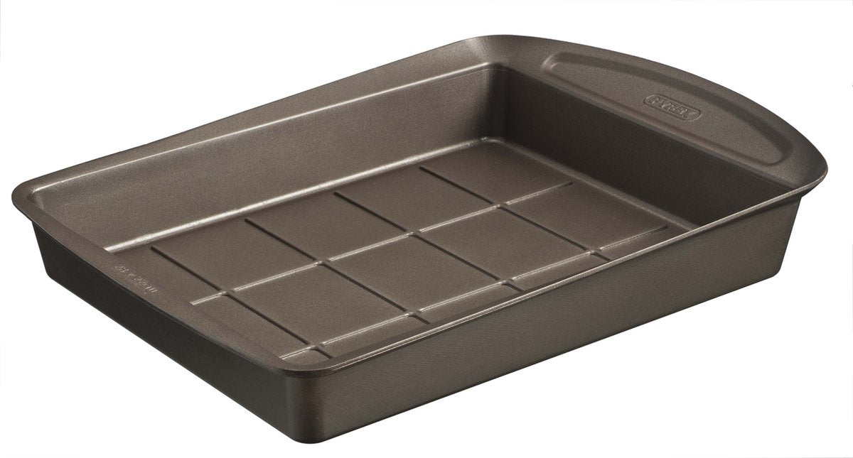 Moule à brownie en Pyrex 28 x 22 cm - | asimétrie