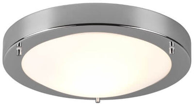 Trio condus - plafonnier - nickel mat - excl. 1x e27 60w - éclairage salle de bain - ip44