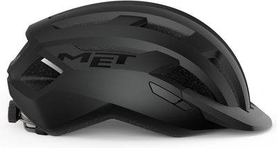 Avec casque de vélo allroad hommes femmes - casque de vélo adultes - taille m (56-58cm) - noir