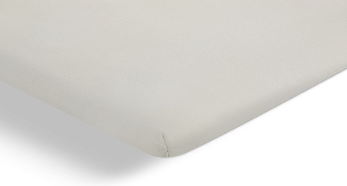 Cendrillon - week-end - surmatelas avec fente - 180x210 cm - hauteur de matelas jusqu'à 15 cm - 100% coton - ivoire