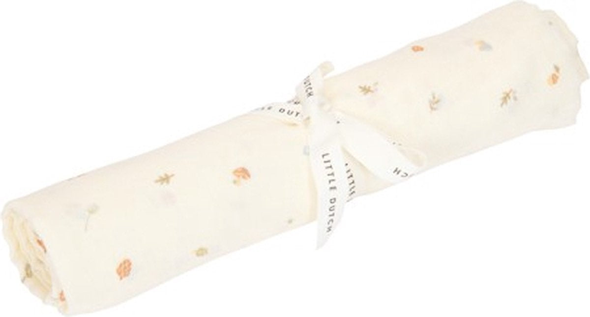 Petit emmaillotage hollandais - blanc - taille 120 cm - amis de la forêt - trésors de la forêt