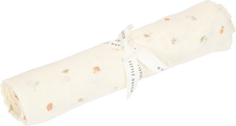 Petit emmaillotage hollandais - blanc - taille 120 cm - amis de la forêt - trésors de la forêt