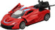 Voiture de sport RC avec fonction vapeur rouge