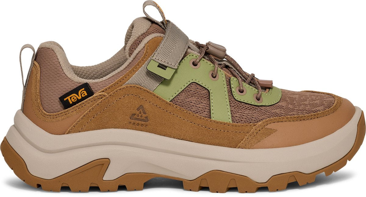Chaussures de randonnée femme Teva w hurricane daybreaker rp - marron - vert
