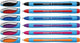 Schneider instruments d'écriture stylo à bille schneider - slider memo - plume xb - 1,4 mm - 5+1 pièces couleurs assorties - s-150296