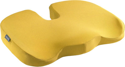 Coussin de siège ergonomique Leitz ergo cosy pour chaise de bureau - jaune chaud