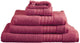Ensemble de 3 gants de toilette transparents Beddinghouse - rouge