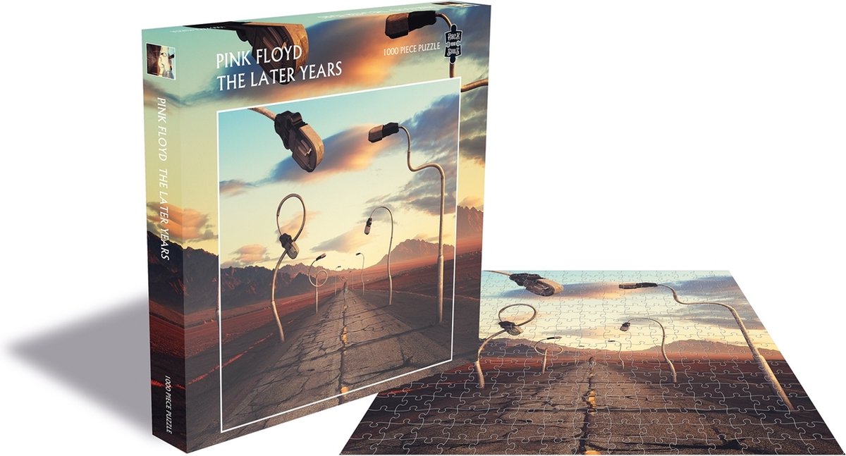 Puzzle tête en plastique Pink Floyd les dernières années 1000 pièces multicolore