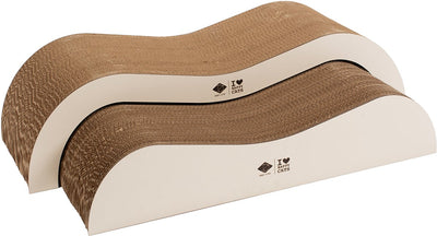 D d home salon à gratter carton - archie - beige