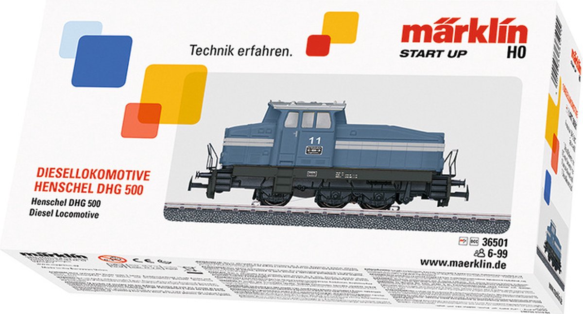 Locomotive diesel Märklin dhg 500