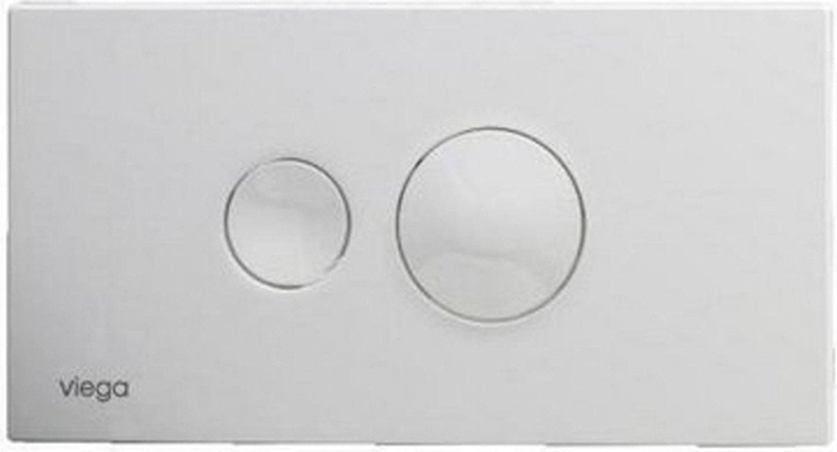 Viega plaque d'actionnement visign pour style 10 blanc