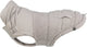 Manteau pour chien Trixie - gris 30cm - polyester chaud, rabat de poitrine réglable, poches décoratives tendance