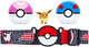 Jazwares Pokémon Clip 'n' Go avec sangle Playset Eevee Great Ball