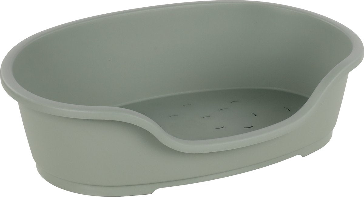 Panier Flamingo ovale vert olive l 70-81cm