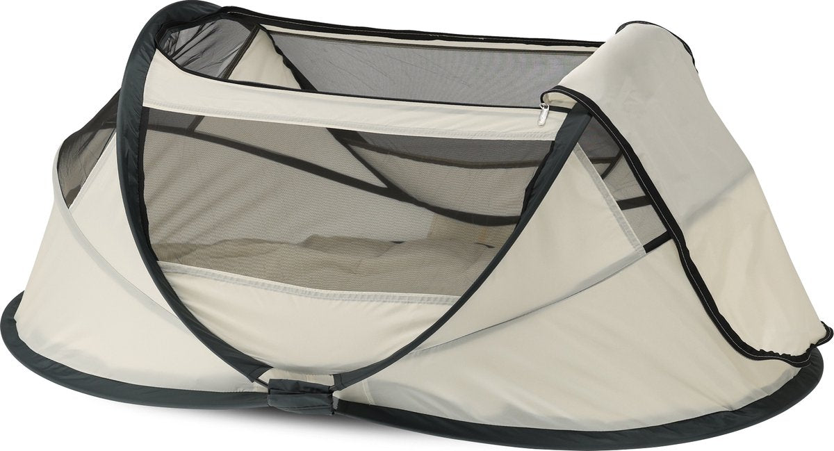 Lit de camping Deryan baby box - tente bébé - crème