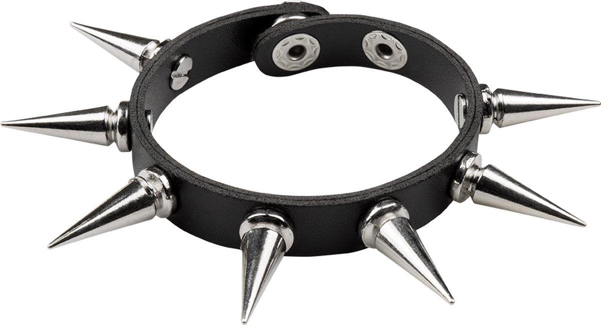 Boland - bracelet Spike deluxe noir - adultes - femmes - rocker - punk et aso