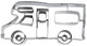 Emporte-pièce Städter camping-car - acier inoxydable