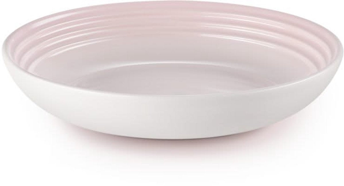 Assiette creuse Le creuset - rose coquillage - ø 22 cm