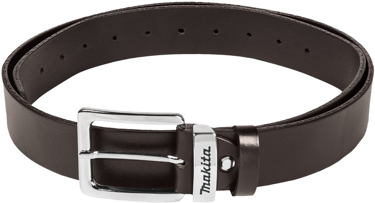 Makita e-05387 | ceinture en cuir marron | taille l