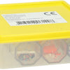 Octogones empilables à paillettes - 12 pcs